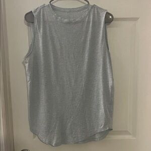 Lululemon Athletica Light Gray Tank Top